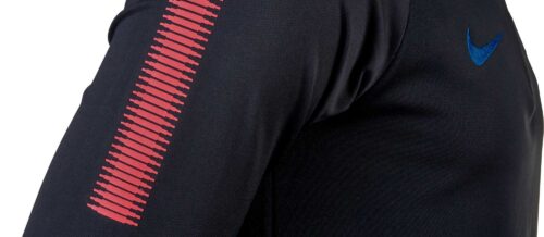 Nike Barcelona Squad Drill Top – Black/University Red