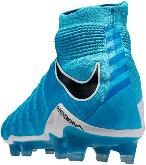 Nike Hypervenom Phantom III DF FG – White/Photo Blue