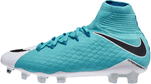 Nike Hypervenom Phatal III DF FG – White/Photo Blue