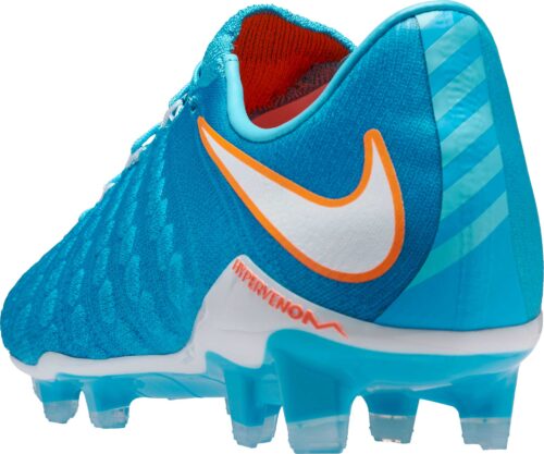 Nike Womens Hypervenom Phantom III FG – Polarized Blue/White