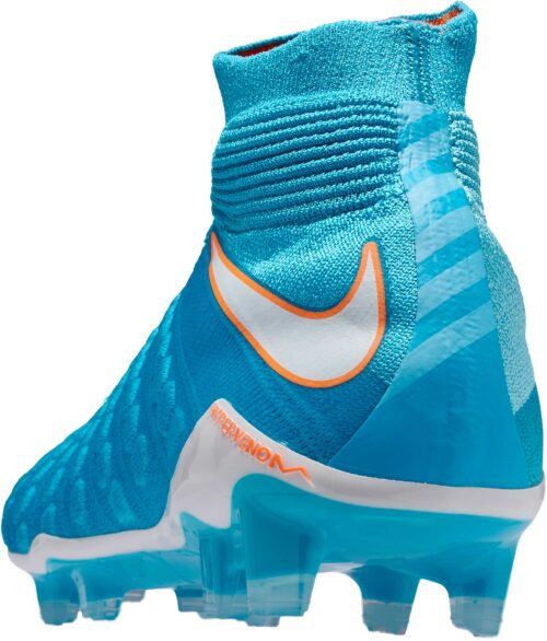 Nike Womens Hypervenom Phantom III DF FG – Polarized Blue/White