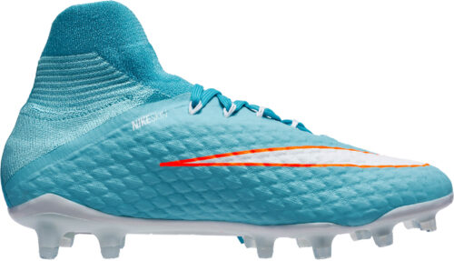 Nike Womens Hypervenom Phatal III DF FG – Polarized Blue/White