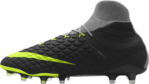 Nike Hypervenom Phantom III DF FG – SE – Wolf Grey/Volt
