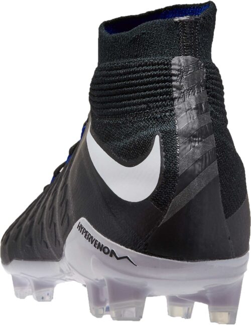 Nike Kids Hypervenom Phantom III DF FG – Black/White