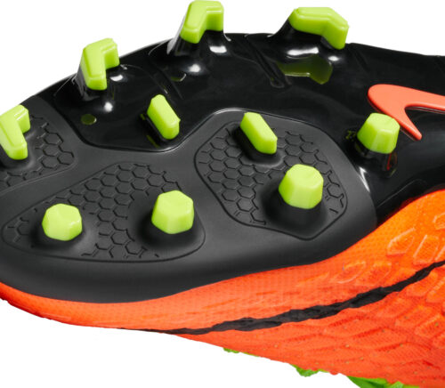 Nike Kids Hypervenom Phantom DF III FG – Electric Green/Hyper Orange