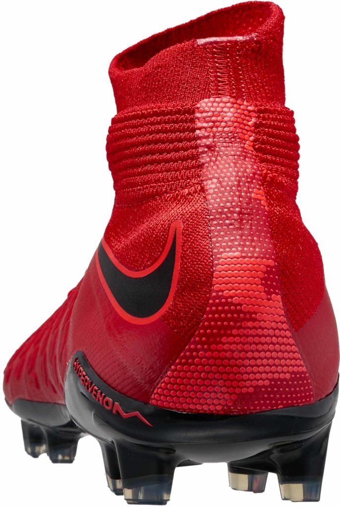 Nike Kids Hypervenom Phantom III FG - Red Soccer Cleats