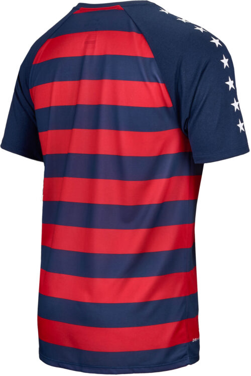 Nike USA Match Tee – Midnight Navy/University Red