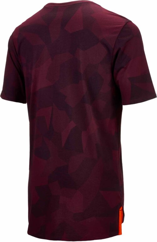 Nike Barcelona Match Tee – Night Maroon