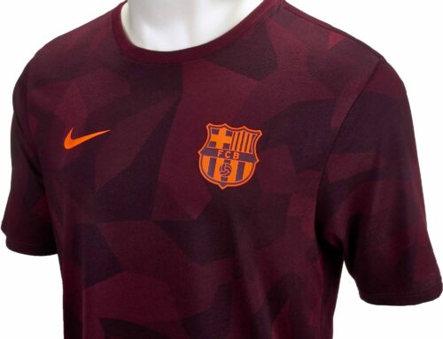 Nike Barcelona Match Tee – Night Maroon