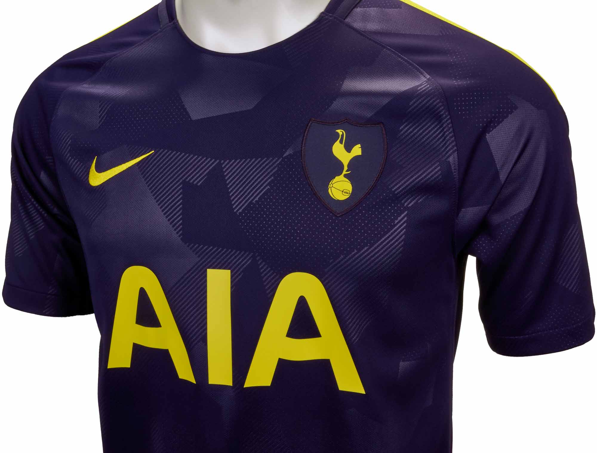 2017/18 Tottenham Away Football Shirt / Old Official Soccer Jersey