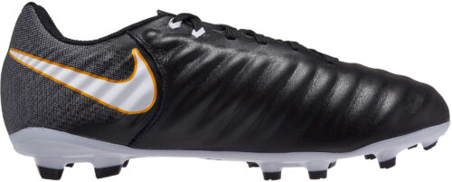Nike Kids Tiempo Ligera IV FG – Black/White