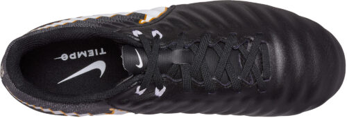 Nike Kids Tiempo Ligera IV FG – Black/White