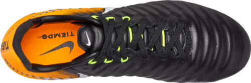 Nike Kids Tiempo Legend VII FG – Black/White/Laser Orange/Volt