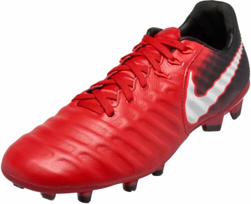 Nike Kids Tiempo Legend VII FG – University Red/White