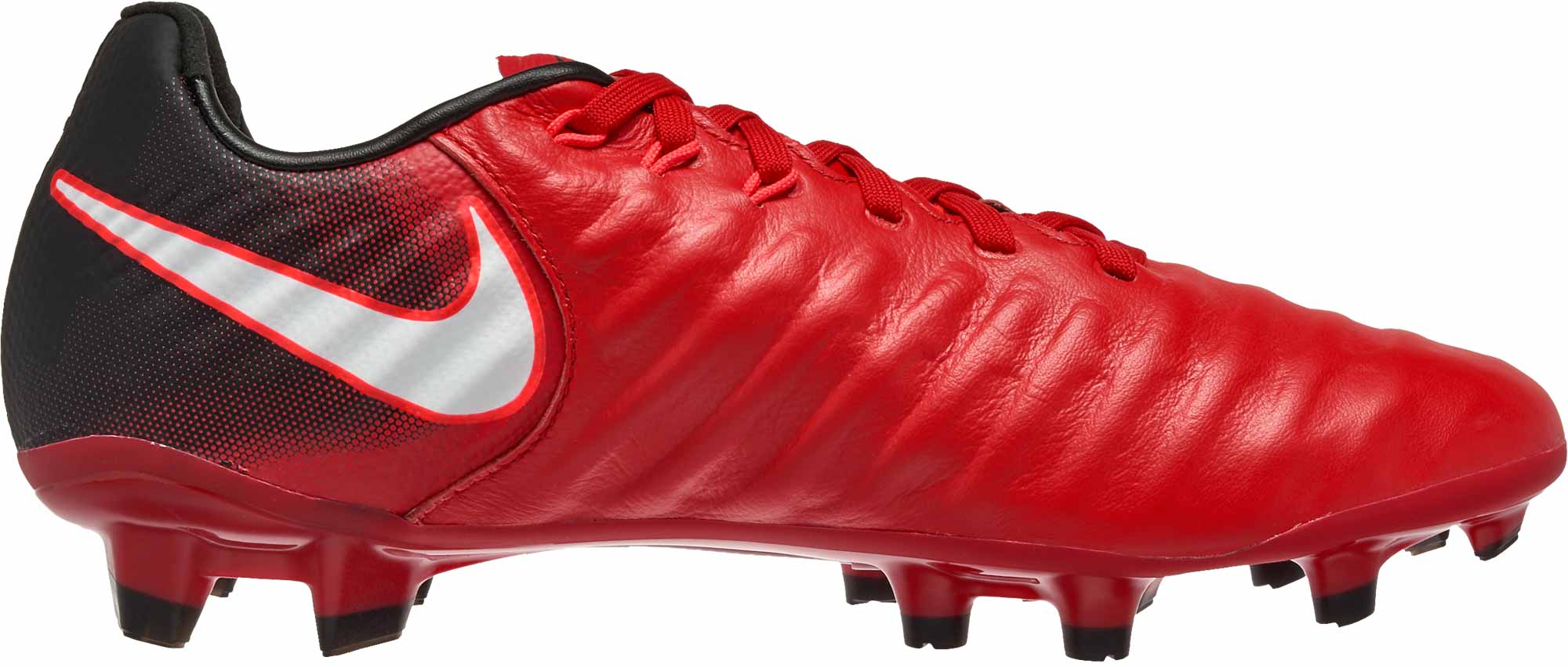 escala Sede pronto Nike Kids Tiempo Legend VII FG- Youth Red Soccer Cleats