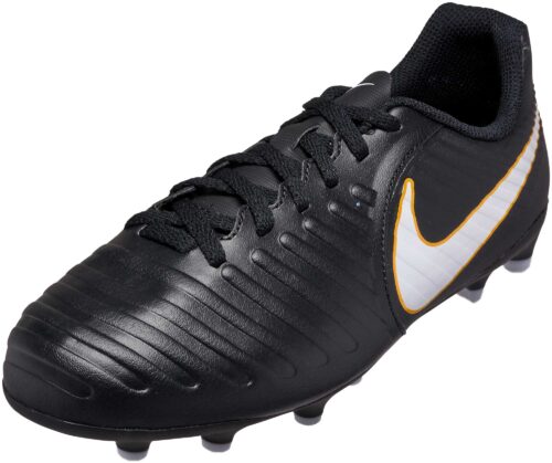 Nike Kids Tiempo Rio IV FG – Black/White
