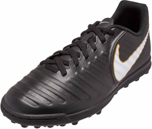 Nike Kids TiempoX Rio IV TF – Black/White