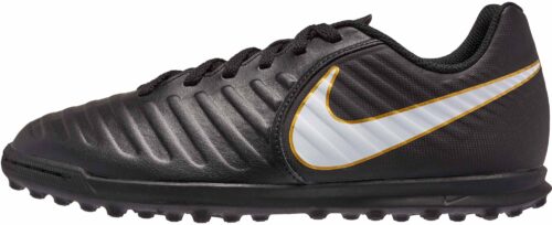 Nike Kids TiempoX Rio IV TF – Black/White