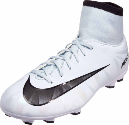 Nike Kids Mercurial Victory VI DF FG – CR7 – Blue Tint/Black