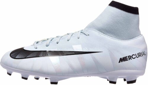 Nike Kids Mercurial Victory VI DF FG – CR7 – Blue Tint/Black
