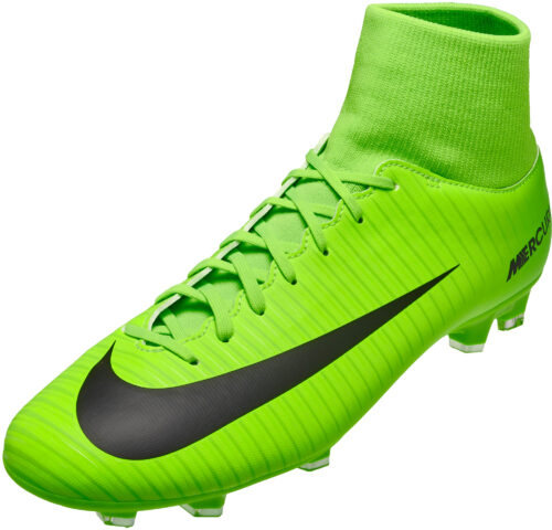 Nike Mercurial Victory VI DF FG – Electric Green/Flash Lime