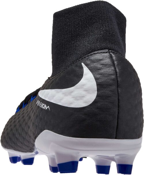 Nike Kids Hypervenom Phelon III DF FG – Black/White