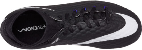 Nike Kids Hypervenom Phelon III DF FG – Black/White