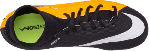 Nike Kids Hypervenom Phelon III DF FG – Laser Orange/Black