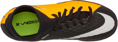 Nike Kids Hypervenom Phelon III DF IC – Laser Orange/Black