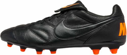 The Nike Premier II FG – Black/Total Orange