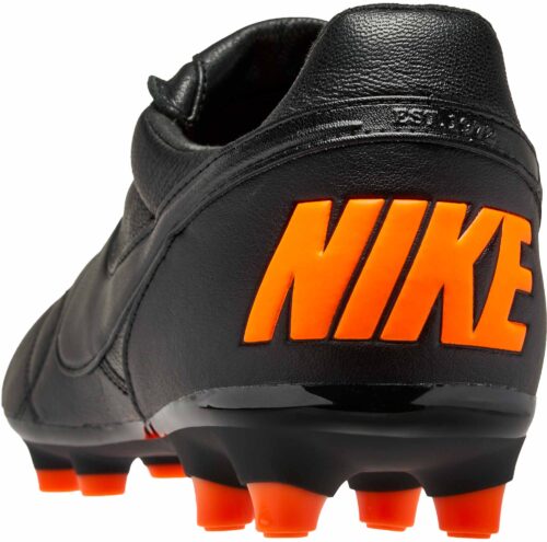 The Nike Premier II FG – Black/Total Orange