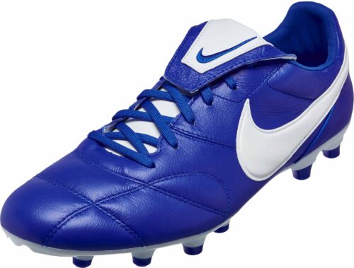 The Nike Premier II FG – Race Blue/White