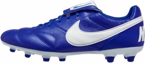 The Nike Premier II FG – Race Blue/White