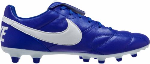 The Nike Premier II FG – Race Blue/White