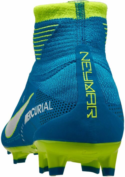 Nike Kids Mercurial Superfly V FG – Neymar – Blue Orbit/White