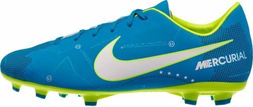 Nike Kids Mercurial Victory VI FG – Neymar – Blue Orbit/White