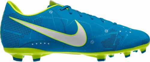 Nike Kids Mercurial Victory VI FG – Neymar – Blue Orbit/White
