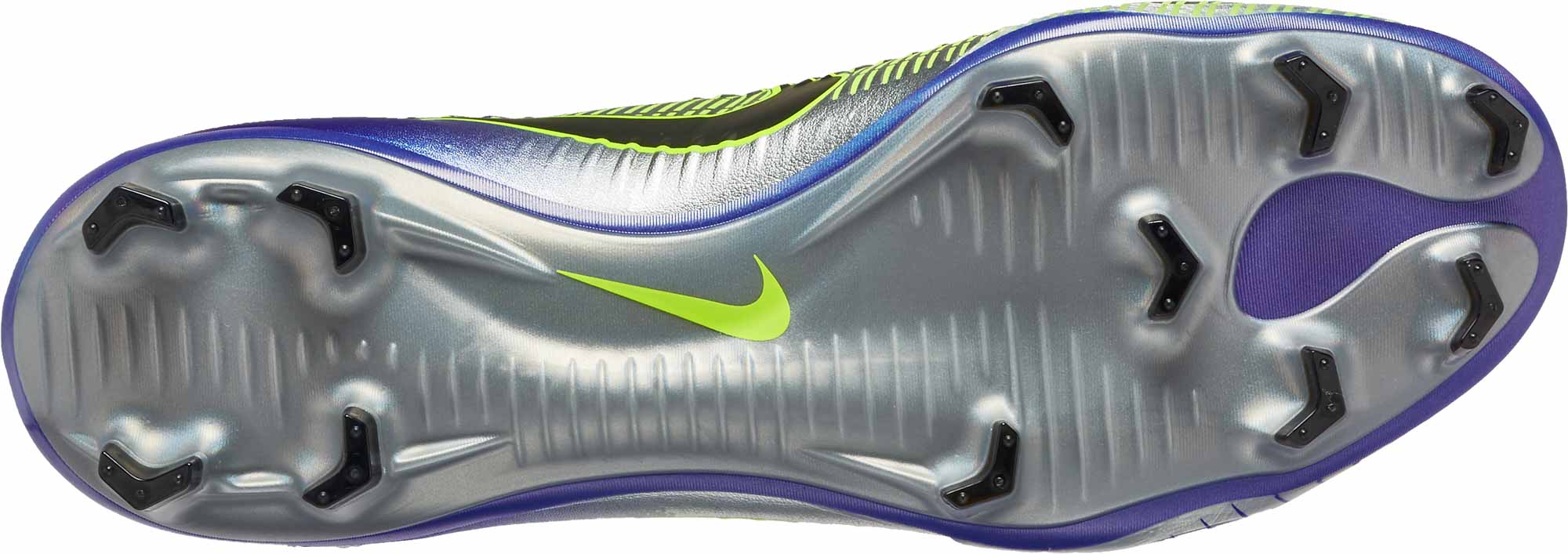 Mercurial vapor xi fg top soccer cleats purple white