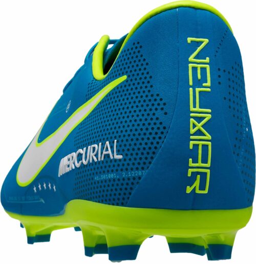 Nike Kids Mercurial Vapor XI SX FG – Neymar – Blue Orbit/White
