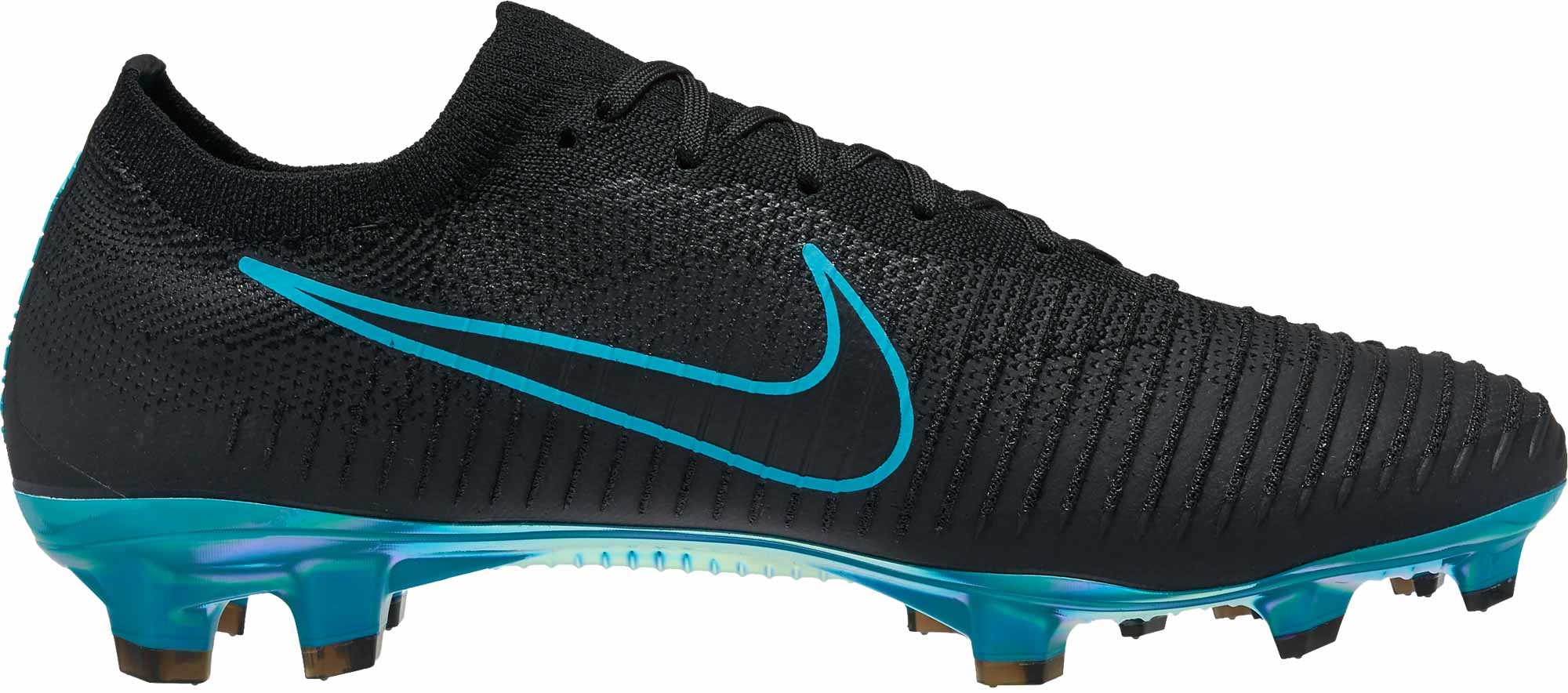 Nike Flyknit Ultra FG - Black Gamma Blue