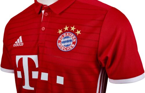 adidas Bayern Munich Home Jersey 2016-17 NS