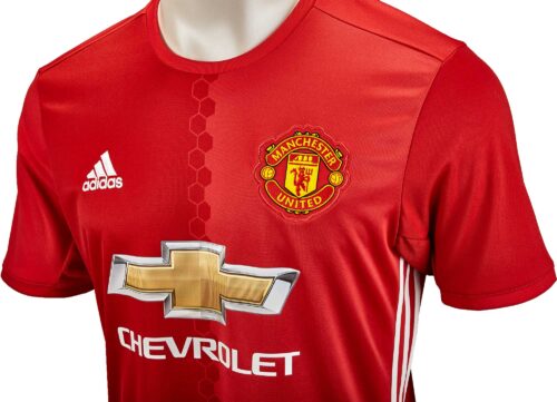 adidas Manchester United Home Jersey 2016-17 NS