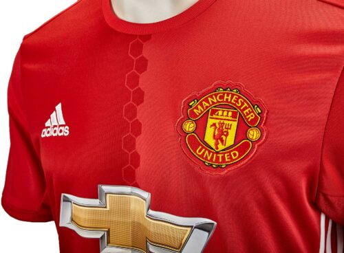 adidas Manchester United Home Jersey 2016-17 NS