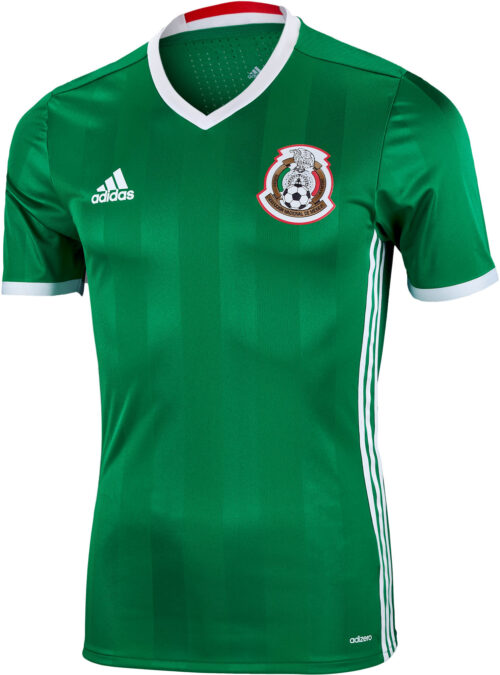 adidas Mexico Authentic Home Jersey 2016-17