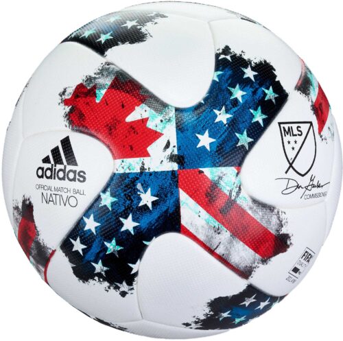 adidas MLS Nativo 17 Official Match Ball – White/Red