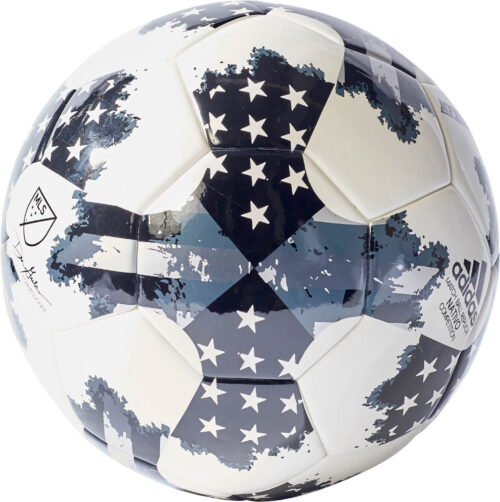 adidas 17 NFHS MLS Competition Match Ball – White/Silver Metallic