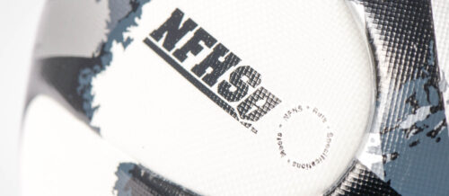 adidas 17 NFHS MLS Top Trainer Soccer Ball – White/Silver Metallic