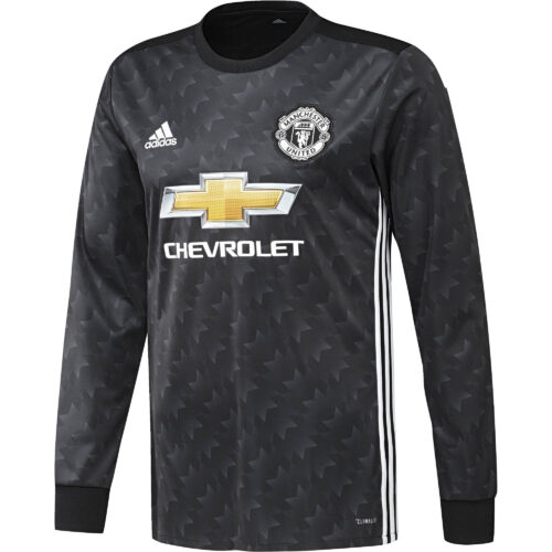 adidas Manchester United L/S Away Jersey 2017-18