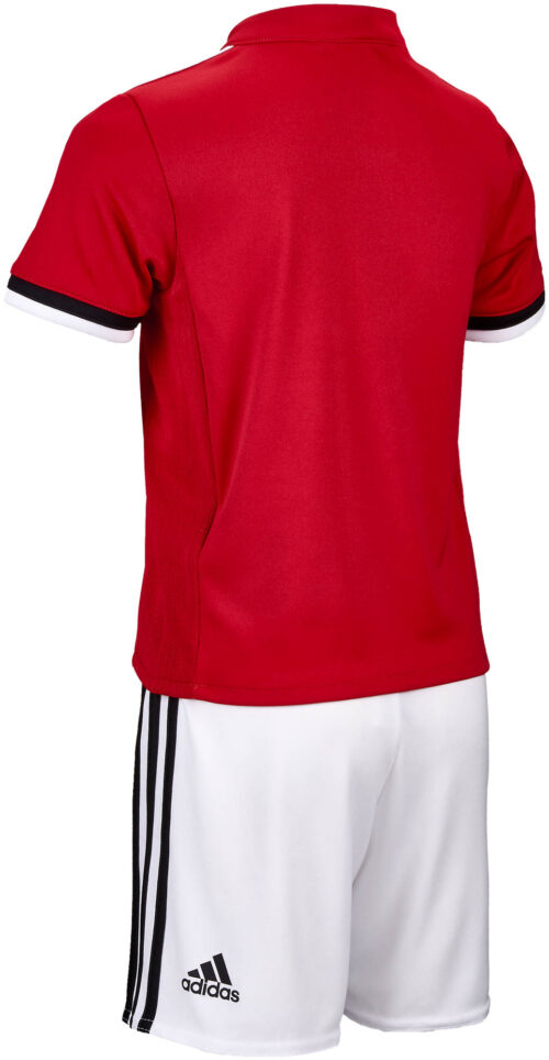 adidas Kids Manchester United Home Mini Kit 2017-18