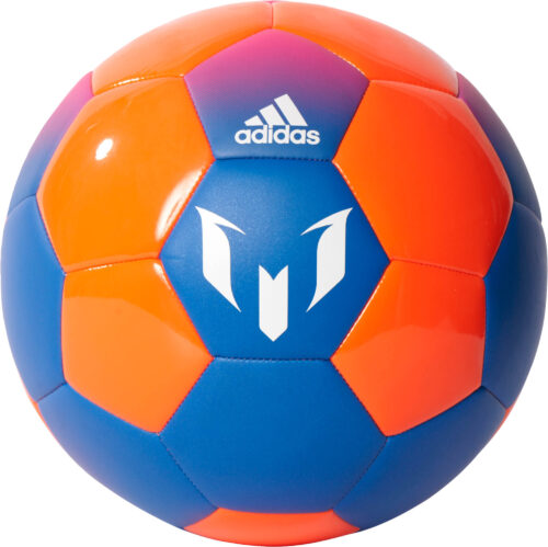 adidas Messi Soccer Ball – Blue/Solar Orange